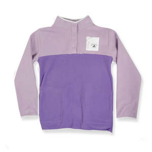 Girls Jackets: GIRLS ADVENTURE FLEECE – Purple Purple