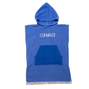 Girls: PONCHO TOWEL - Blue