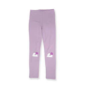 Girls Bottoms: GIRLS LEGGING – Purple Wave