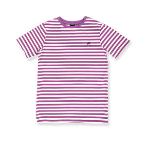 Boys Tops: BOYS SS TEE – Purple Stripe