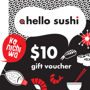 Products: hello sushi gift voucher Hello sushi Main