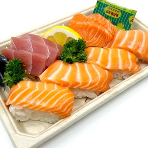sashimi & salmon nigiri mix Hello sushi Main