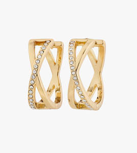 Pilgrim Jewellery: KIRA earrings gold-plated