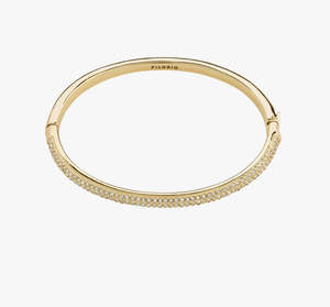 Pilgrim Jewellery: Focus Bracelet Gold Plated/crystal