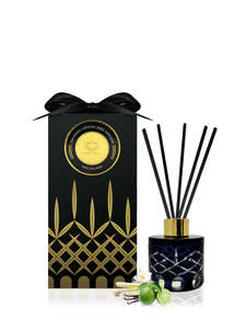 Persian Lime & Lemongrass Crystal Series Reed Diffuser