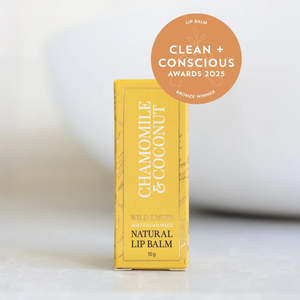 Body: CHAMOMILE & COCONUT NATURAL LIP BALM