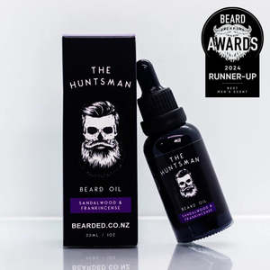 Bearded. THE HUNTSMAN BEARD OIL