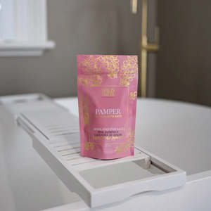 Body: WILD EMERY PAMPER NATURAL BATH SALTS