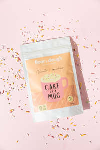 Featured Collections: Flour & Dough CAKE IN A MUG - 5 SERVINGS