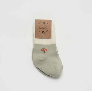 Scarves Hats: Set of 2 Socks Mushroom