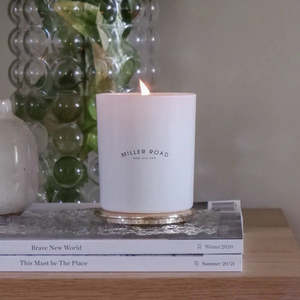 Miller Road Luxury candle in White