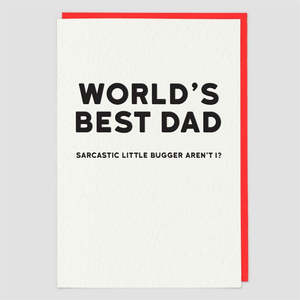 Best Dad - Father's Day Card