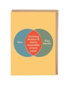 Cards: Cath Tate - Hotter - Birthday Card