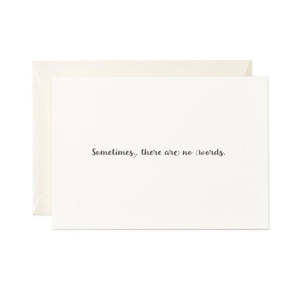 Cards: Toodles Noodles - No Words - Sympathy Card