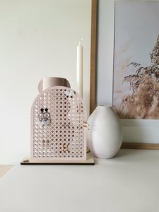 Rattan Arch Earring Stand - Large