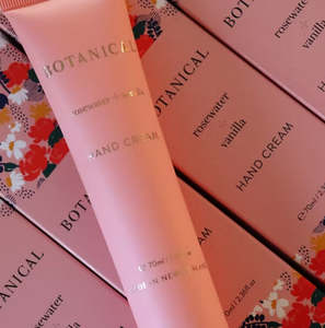 Botanical Rosewater + Vanilla HAND CREAM 70ml