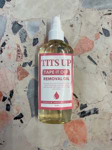 Tape it off, removal oil (120ml)