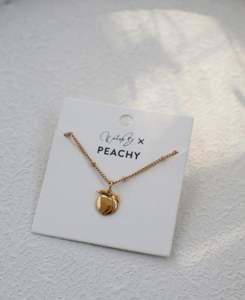 Peachy Lip Co: Katy B X Peachy Necklace