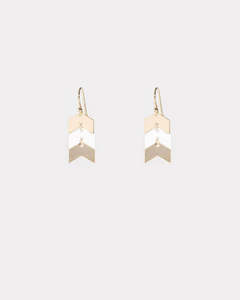 Harriet Coconut Earrings
