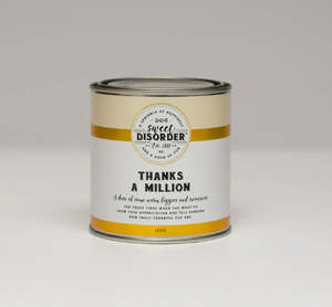 Sweet Disorder: Thanks a Million