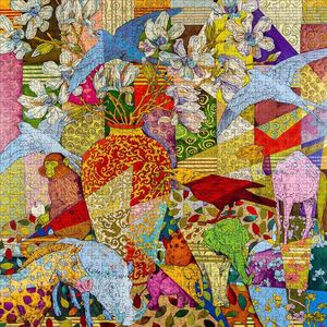 Pomegranate - Grant Leier Quilt - 1000 Pce Puzzle