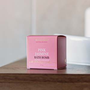 WE Pink Jasmine Cube Bath Bomb