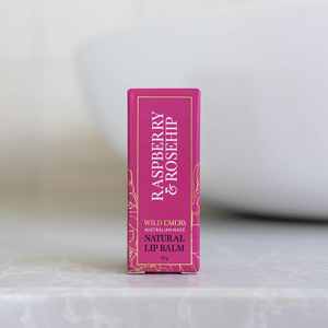 Wild Emery: WE Raspberry & Rosehip Natural Lip Balm