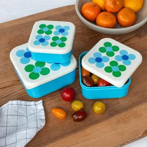 Rex London: Blue Daisy Snack Boxes
