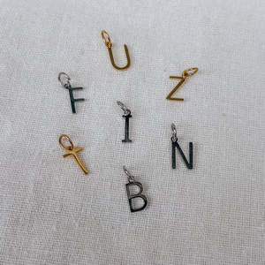 Gold Individual Letter