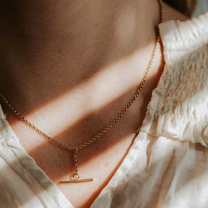 T Bar necklace