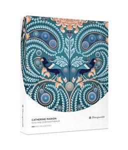 Pomegranate - Huia & Chrysanthemum Circular - 500 Pce Puzzle