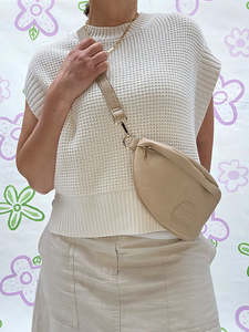 New: Scarlett Sling Bag - Latte