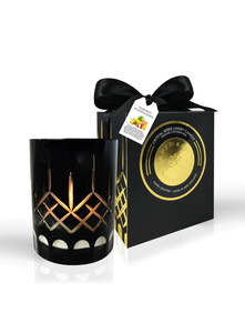 Candles: STARFRUIT LYCHEE & GUAVA CRYSTAL SERIES LONG BURNING PURE COCONUT WAX CANDLE SMALL 150GM