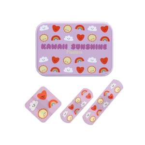New: Rex London - Kawaii Plasters In A Tin (Pack Of 30)