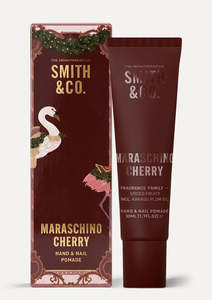 Limited Edition Smith & Co
Maraschino Cherry
Hand & Nail Pomade