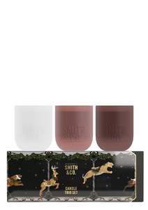 New: Smith & Co Festive Trio Candle Set