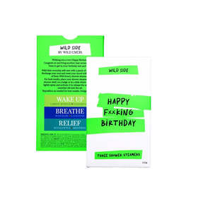 New: Happy F**king Birthday Shower Steamer Three Pack