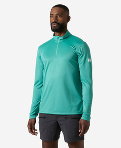 Sun Protection: HH TECH 1/2 ZIP 2.0, Dark Mint