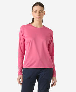 Sun Protection: W HH TECH CREW LS 2.0, Cascadia Pink