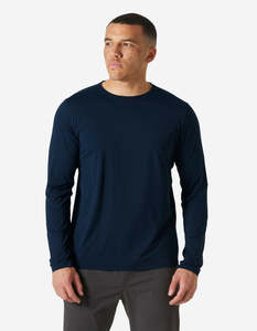 Sun Protection: SHINE SOLEN LS CREW, Navy
