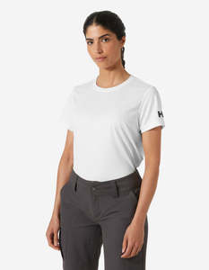 Sun Protection: W HH TECH T-SHIRT 2.0, White