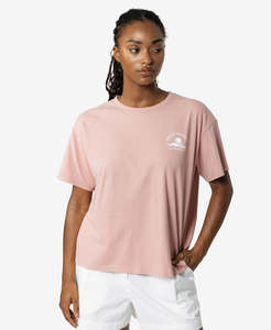 W BRUFJELL T-SHIRT, Pink Salt