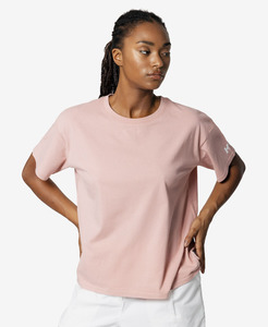 Women: W CREW T-SHIRT 2.0, Pink Salt