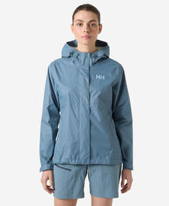 Women: W LOKE JACKET 2.0, Washed Navy