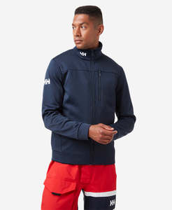 Mens Crew Collection: CREW FLEECE JACKET, Navy