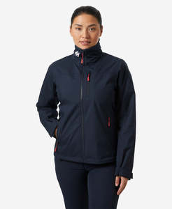 Womens Crew Collection: W CREW MIDLAYER JACKET 2.0, Navy