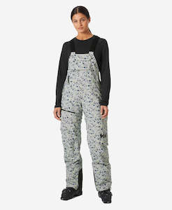 W POWDERQUEEN BIB PANT, Mellow Grey