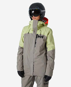 Womens Ullr Freeride: W POWSHOT JACKET, Iced Matcha