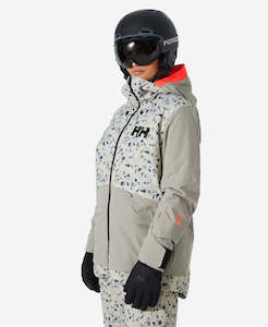 Womens Ullr Freeride: W POWCHASER 2.0 JACKET, Terrazzo