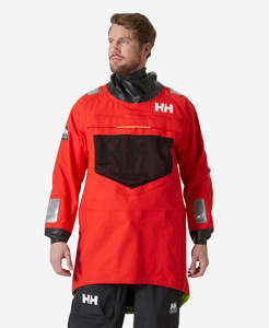 Mens Sailing Jackets: AEGIR OCEAN SMOCK, Alert Red